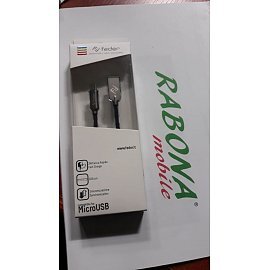 cable micro usb white ❒ RABONA