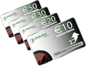 RICARICHE SCRATCH CARD RABONA