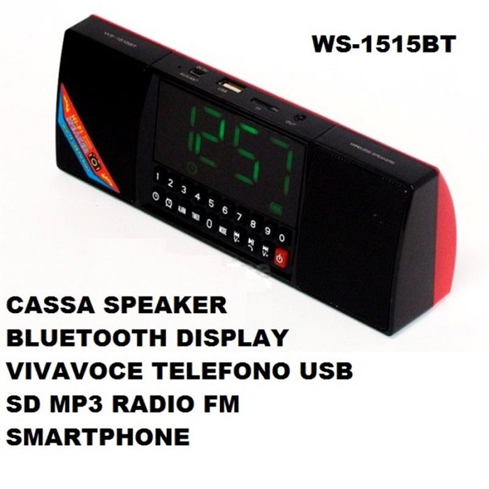 CASSA SPEAKER BLUETOOTH